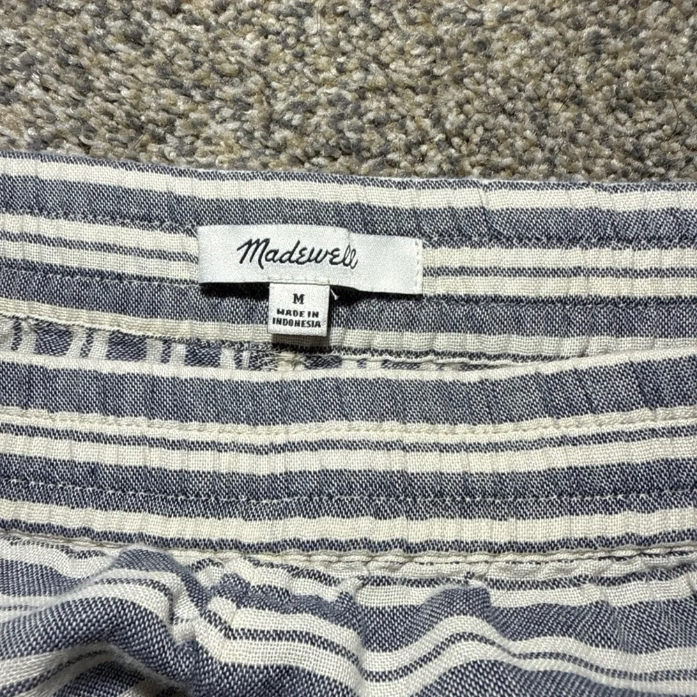 Madewell Oahu Cover-Up Stripe Shorts - Sz Medium - Picture 6 of 6